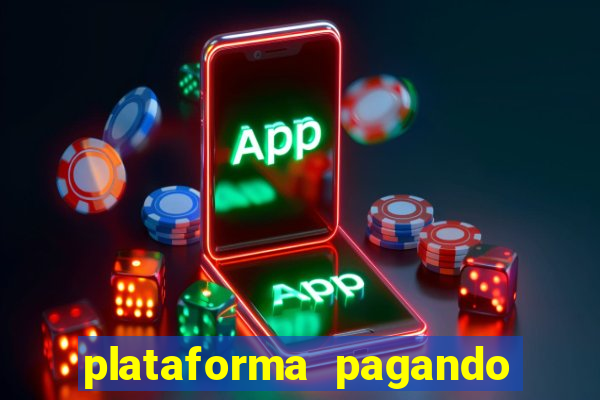 plataforma pagando no cadastro slots